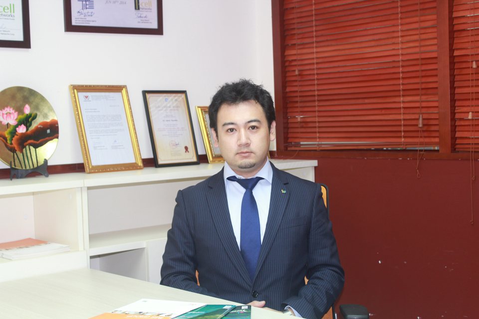 Ông Shun Uemiya, Tổng Giám đốc Công ty TNHH Hỗ trợ y tế quốc tế Việt Nam (IIMS-VNM) đã có cuộc trao đổi với Tạp chí Du lịch